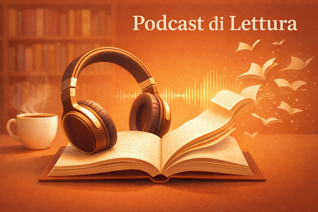 podcast di lettura con suoni dorati
